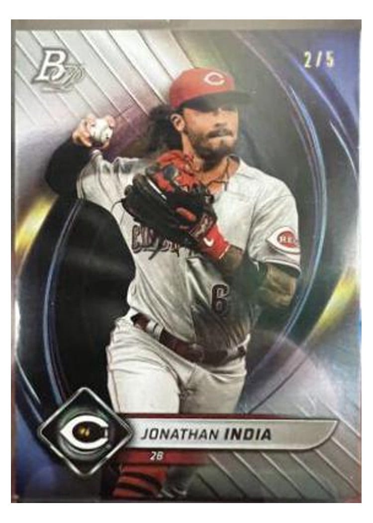 2022 Bowman Platinum Jonathan India #38 card