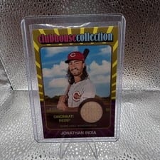 2024 Topps Heritage Clubhouse Collection Relic Jonathan India #CCR-JI card