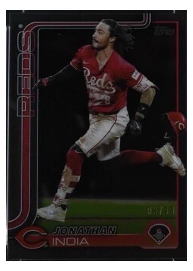 2025 Topps Base Set Jonathan India #102 card
