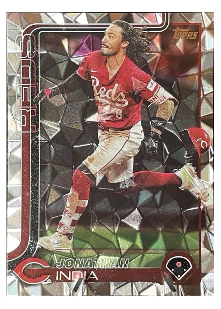 2025 Topps Base Set Jonathan India #102 card