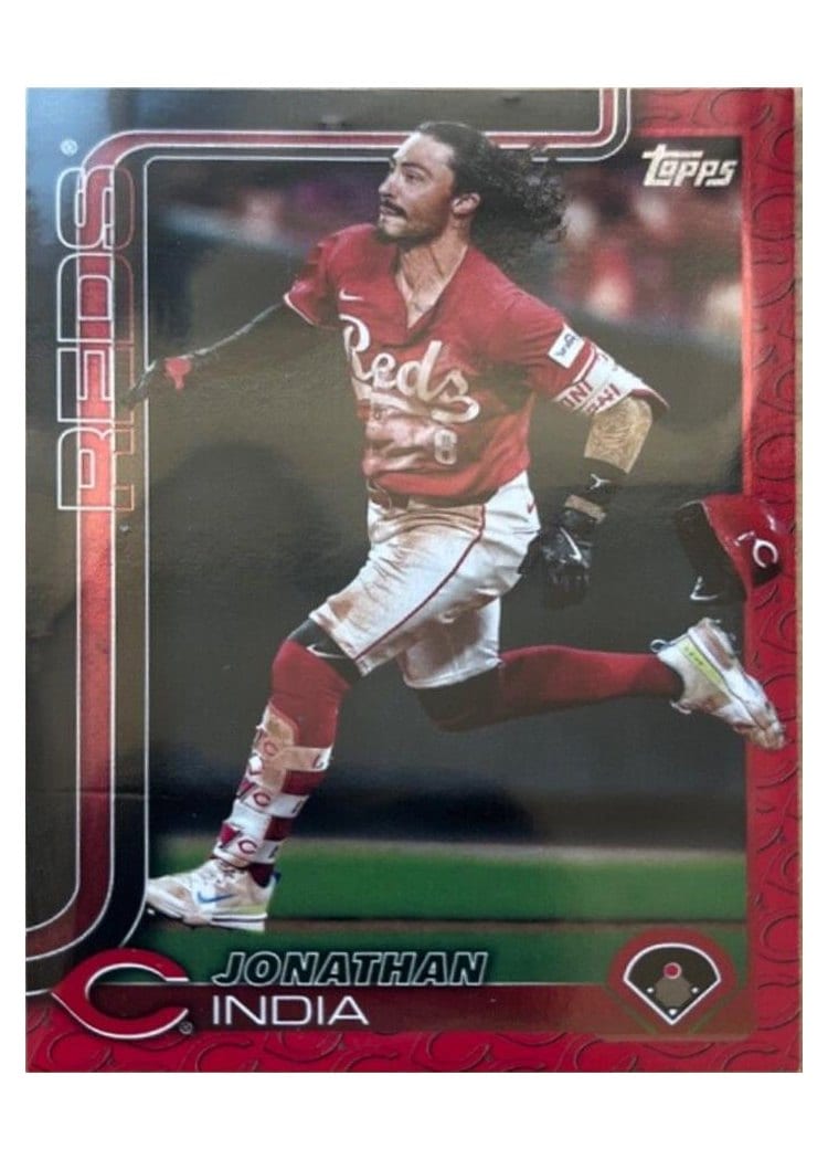 2025 Topps Base Set Jonathan India #102 card