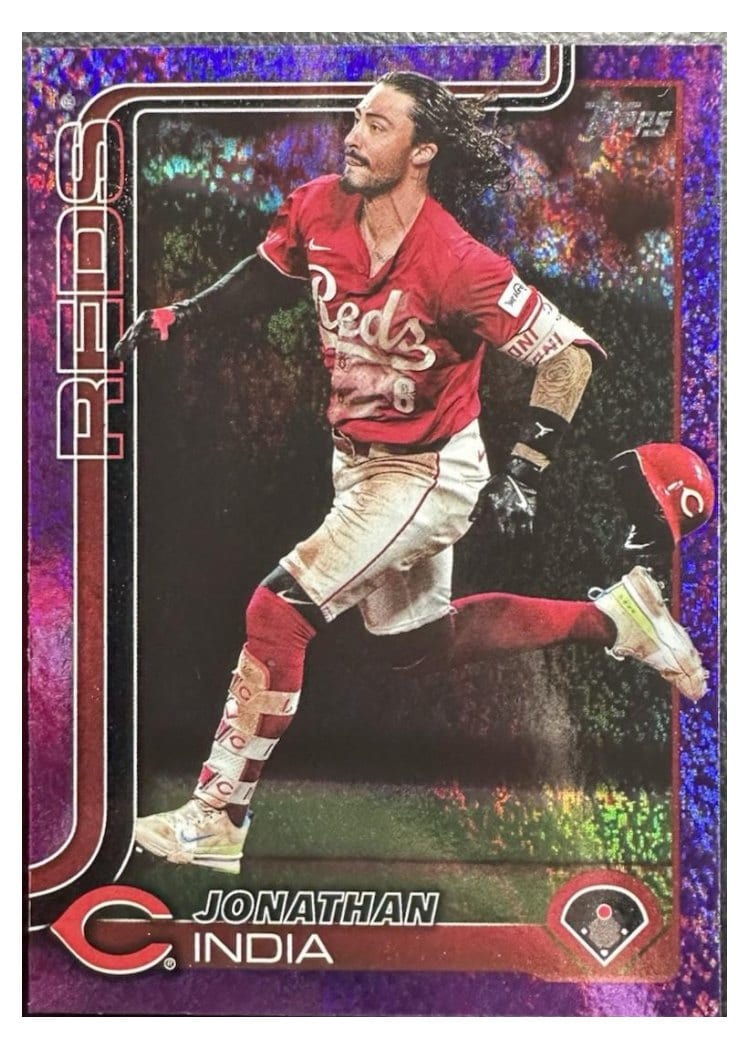 2025 Topps Base Set Jonathan India #102 card