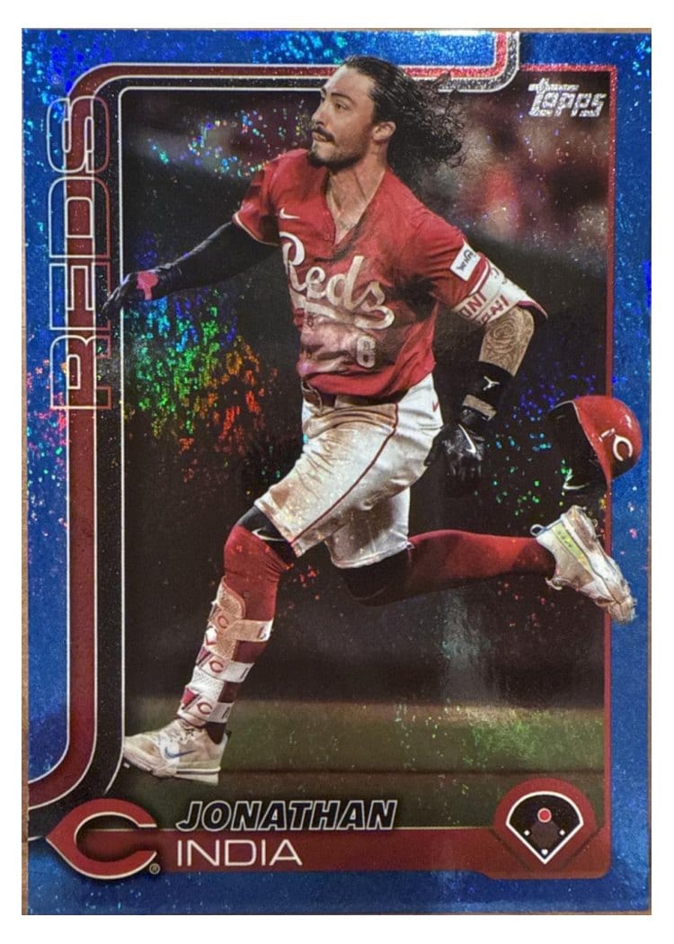 2025 Topps Base Set Jonathan India #102 card