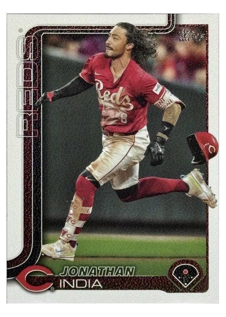 2025 Topps Base Set Jonathan India #102 card