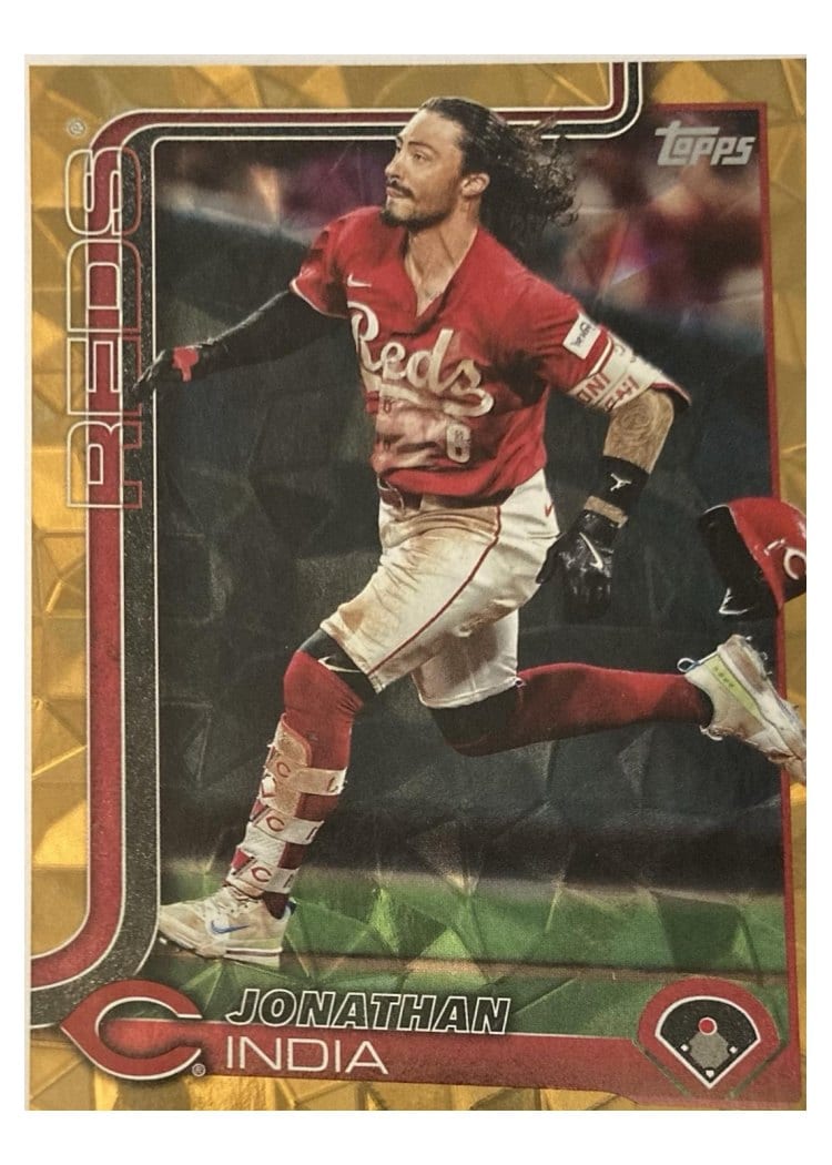 2025 Topps Base Set Jonathan India #102 card