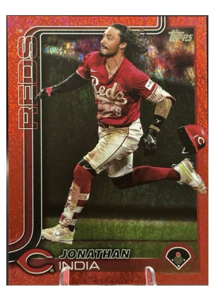 2025 Topps Base Set Jonathan India #102 card