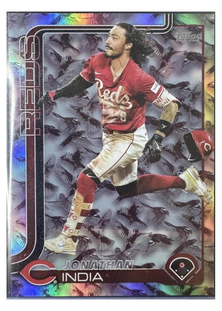 2025 Topps Base Set Jonathan India #102 card
