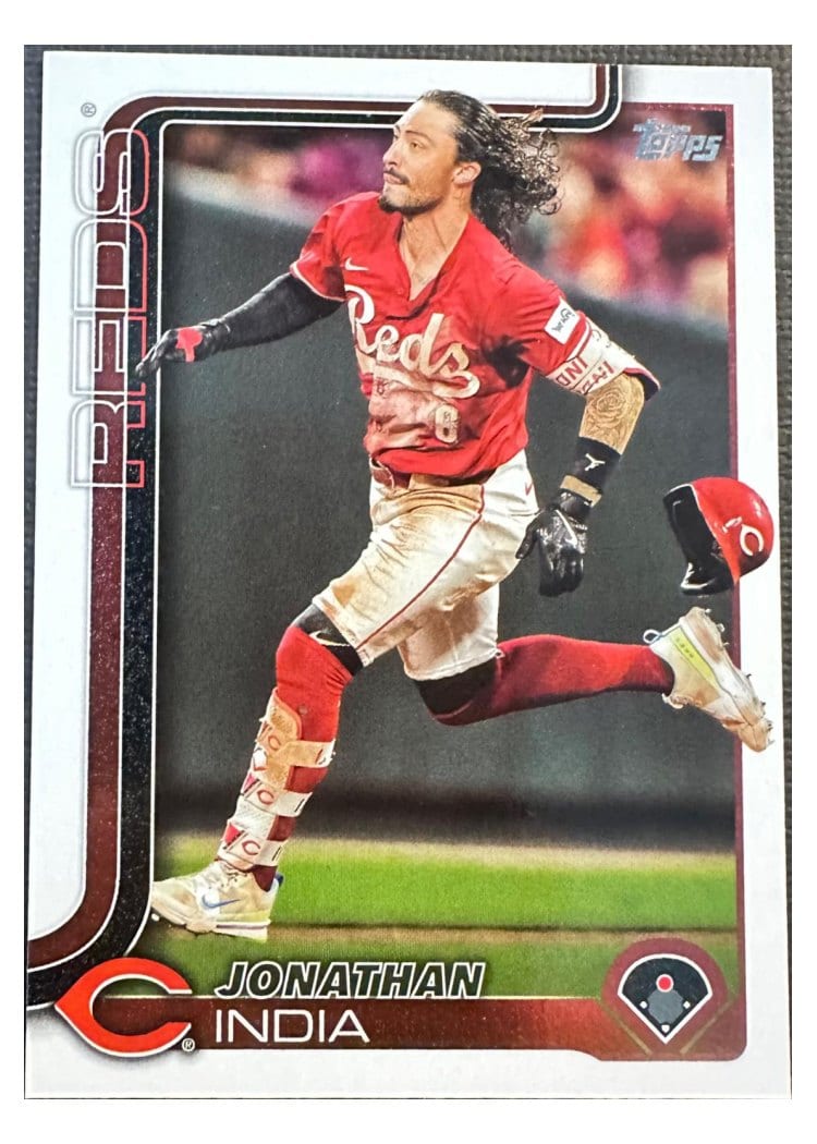 2025 Topps Base Set Jonathan India #102 card