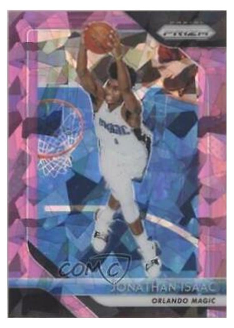 2018-19 Panini Prizm Base Set Jonathan Isaac Pink Ice #179 card