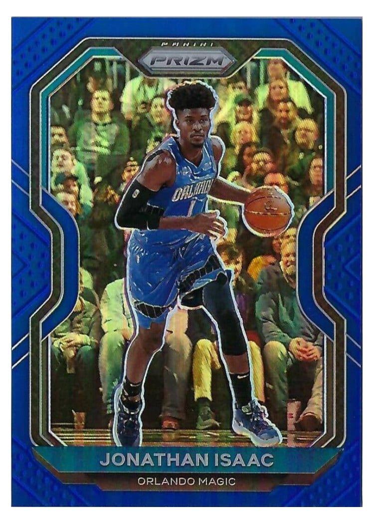 2020-21 Panini Prizm Base Set Jonathan Isaac #250 card
