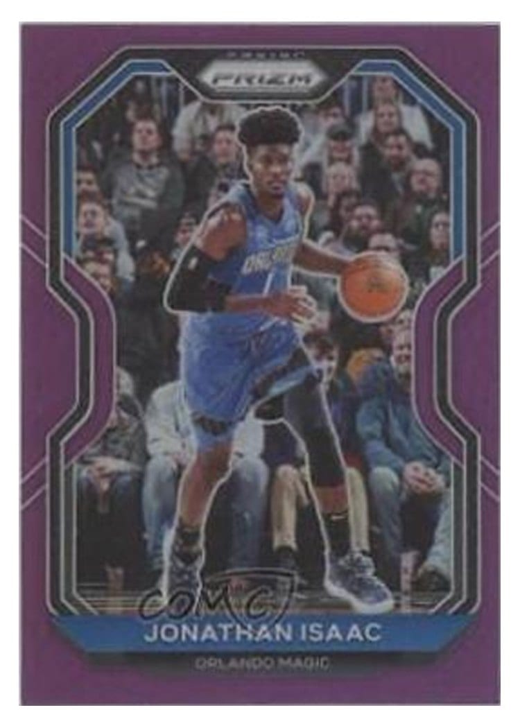 2020-21 Panini Prizm Base Set Jonathan Isaac #250 card