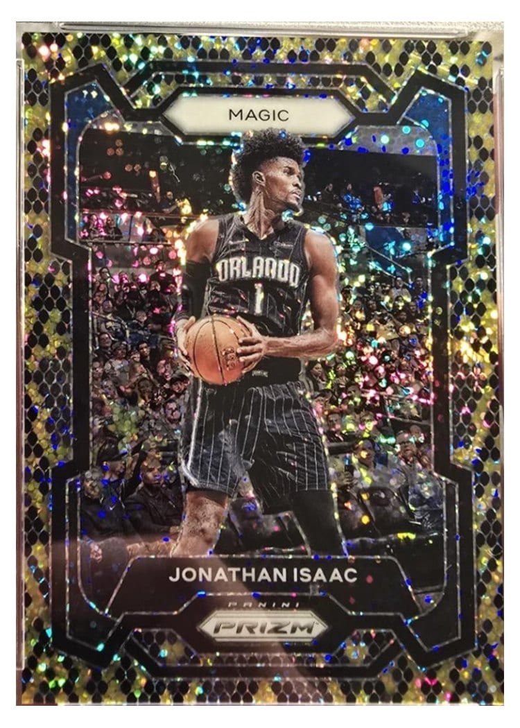 2023-24 Panini Prizm Base Set Jonathan Isaac King Snake #288 card