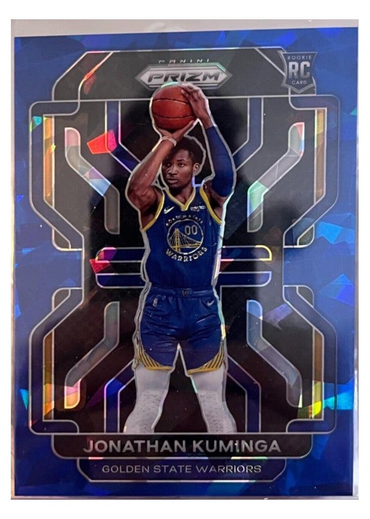 2021-22 Panini Prizm Base Set Jonathan Kuminga #307 card