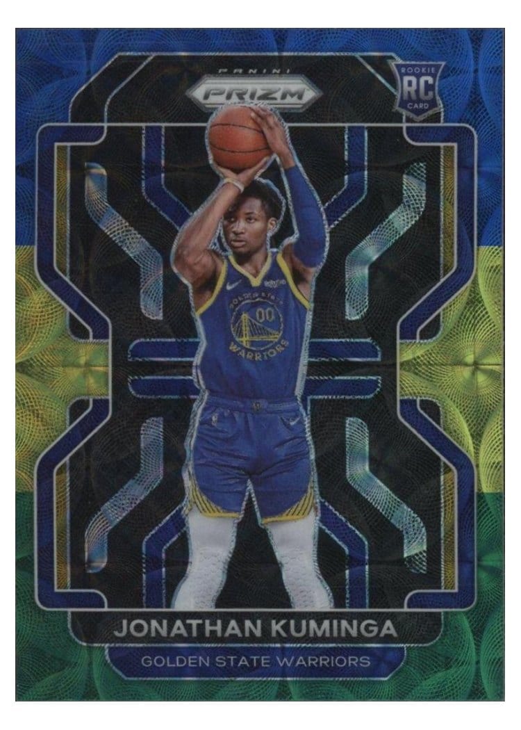 2021-22 Panini Prizm Base Set Jonathan Kuminga #307 card