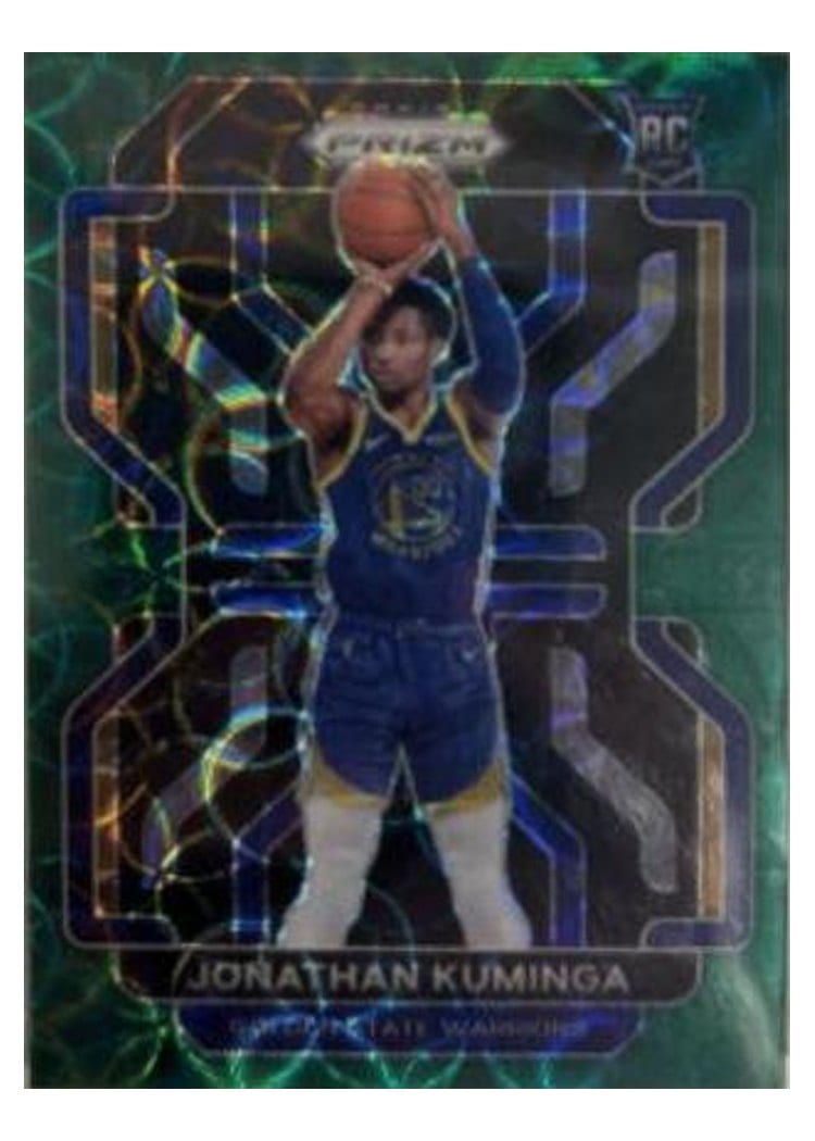 2021-22 Panini Prizm Base Set Jonathan Kuminga #307 card