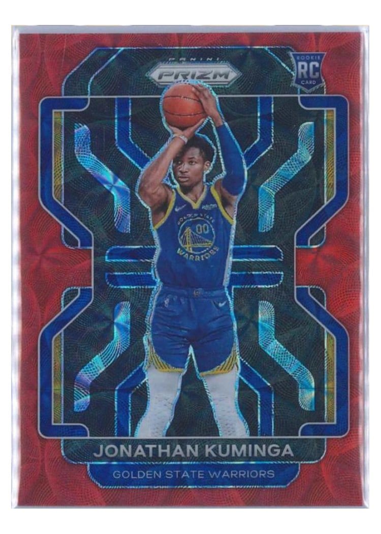 2021-22 Panini Prizm Base Set Jonathan Kuminga #307 card