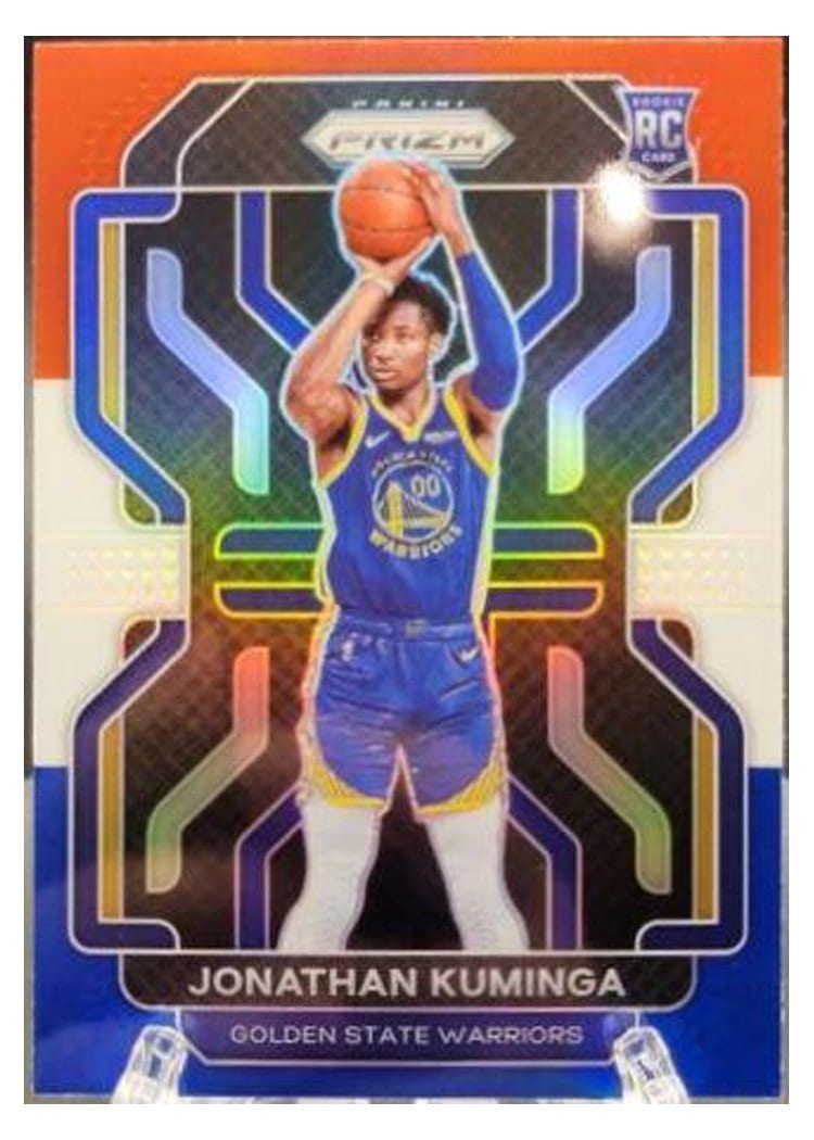 2021-22 Panini Prizm Base Set Jonathan Kuminga #307 card