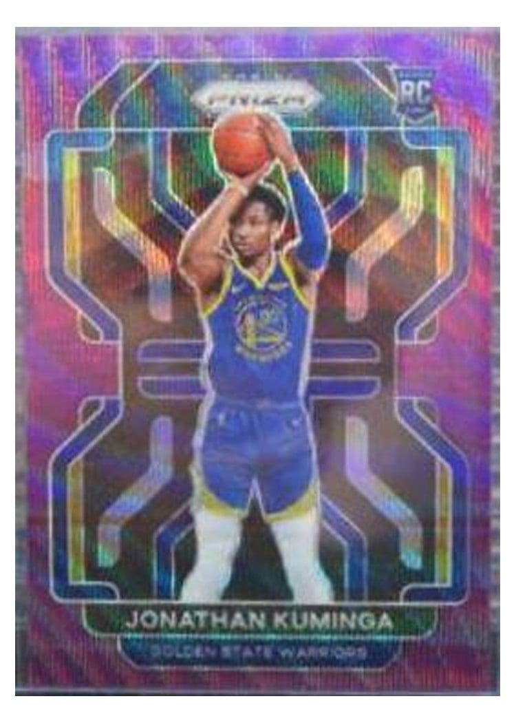 2021-22 Panini Prizm Base Set Jonathan Kuminga #307 card