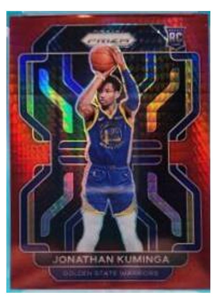2021-22 Panini Prizm Base Set Jonathan Kuminga #307 card