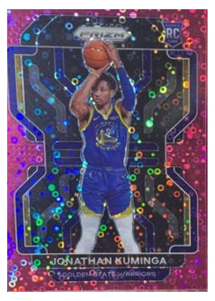 2021-22 Panini Prizm Base Set Jonathan Kuminga #307 card