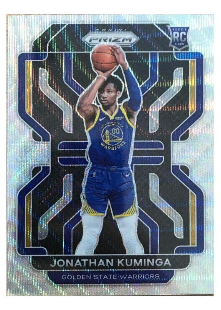 2021-22 Panini Prizm Base Set Jonathan Kuminga #307 card