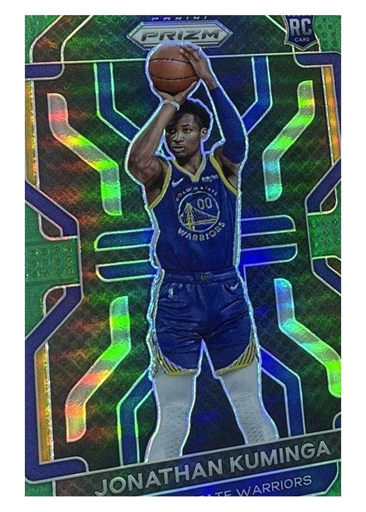2021-22 Panini Prizm Base Set Jonathan Kuminga #307 card