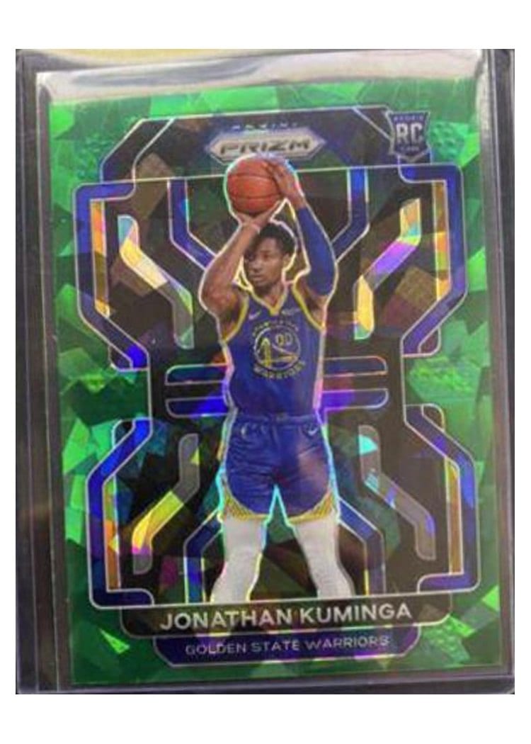 2021-22 Panini Prizm Base Set Jonathan Kuminga #307 card