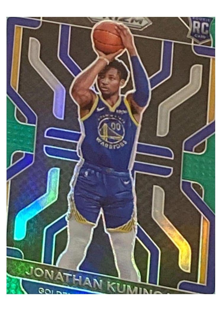 2021-22 Panini Prizm Base Set Jonathan Kuminga #307 card