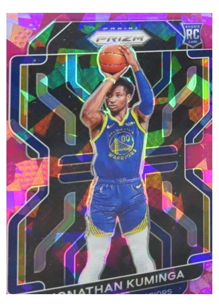 2021-22 Panini Prizm Base Set Jonathan Kuminga #307 card