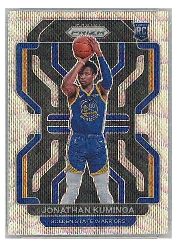 2021-22 Panini Prizm Base Set Jonathan Kuminga #307 card