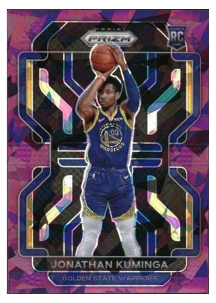 2021-22 Panini Prizm Base Set Jonathan Kuminga #307 card