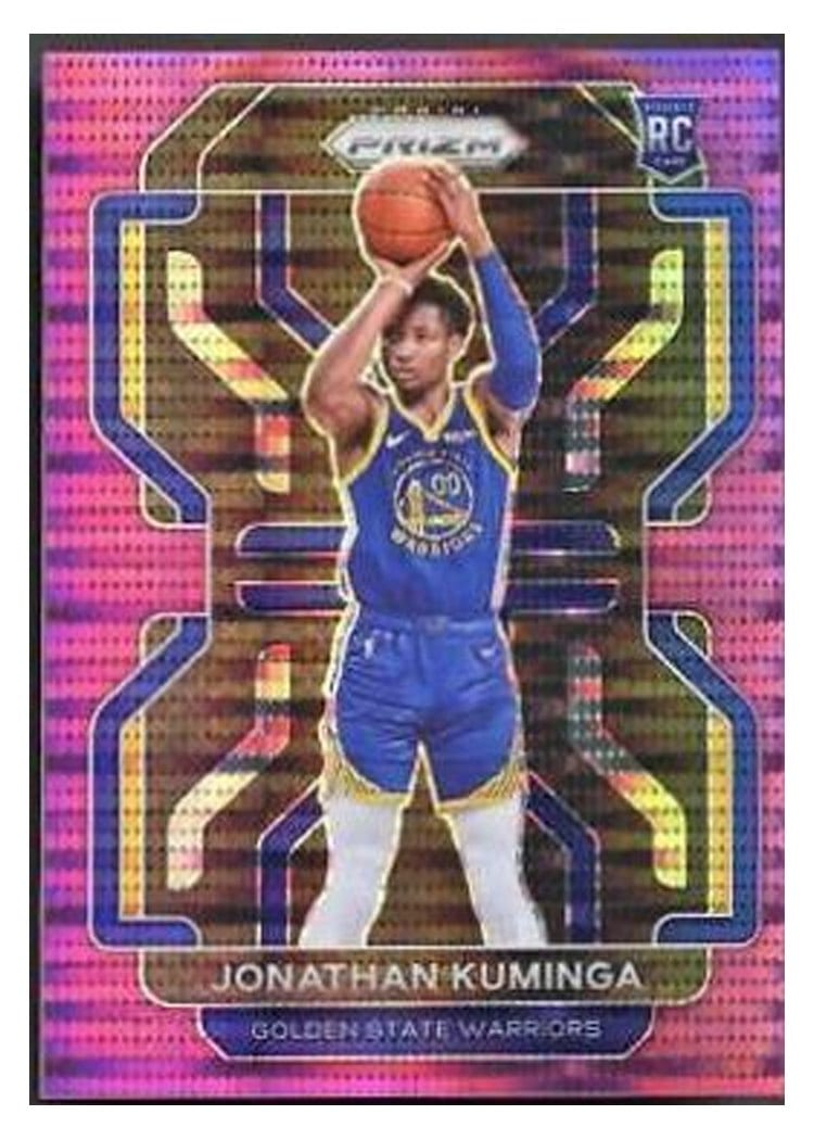 2021-22 Panini Prizm Base Set Jonathan Kuminga #307 card