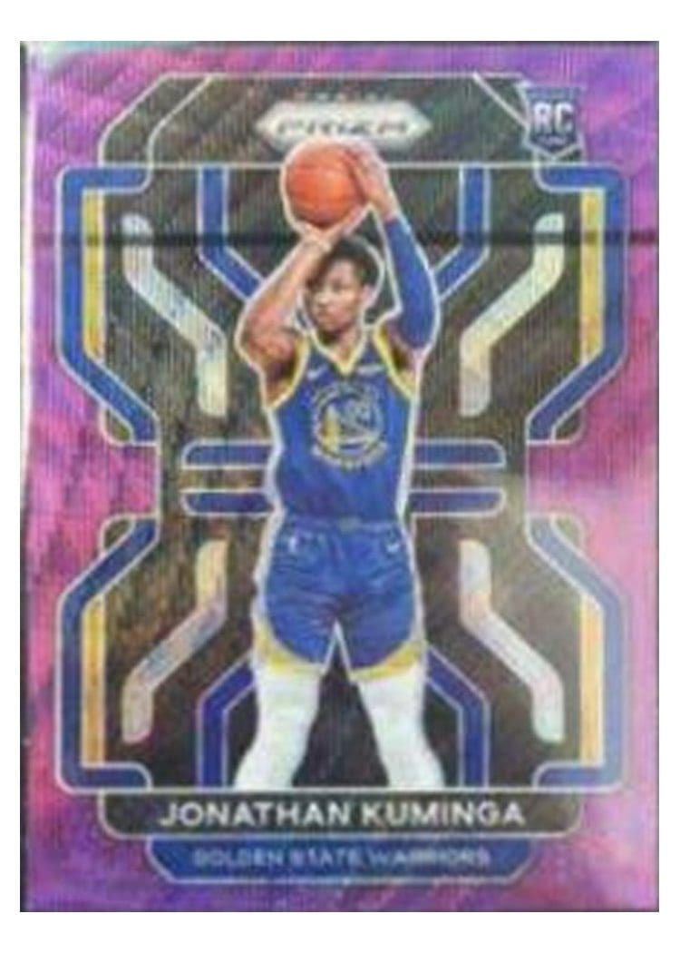 2021-22 Panini Prizm Base Set Jonathan Kuminga #307 card