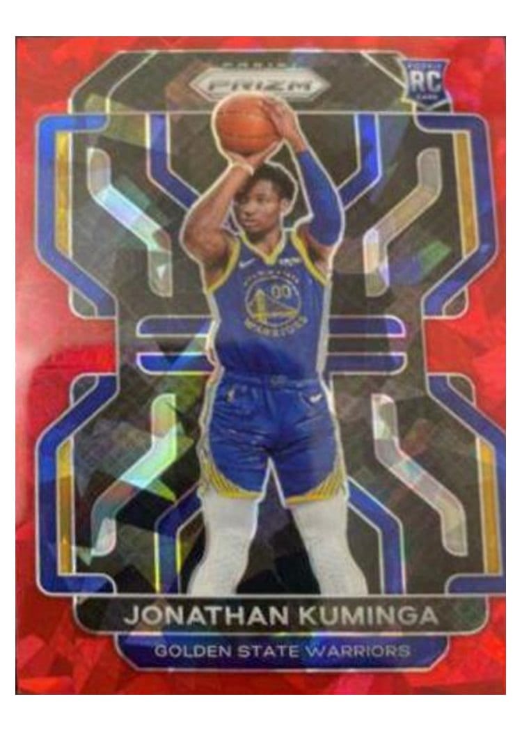 2021-22 Panini Prizm Base Set Jonathan Kuminga #307 card