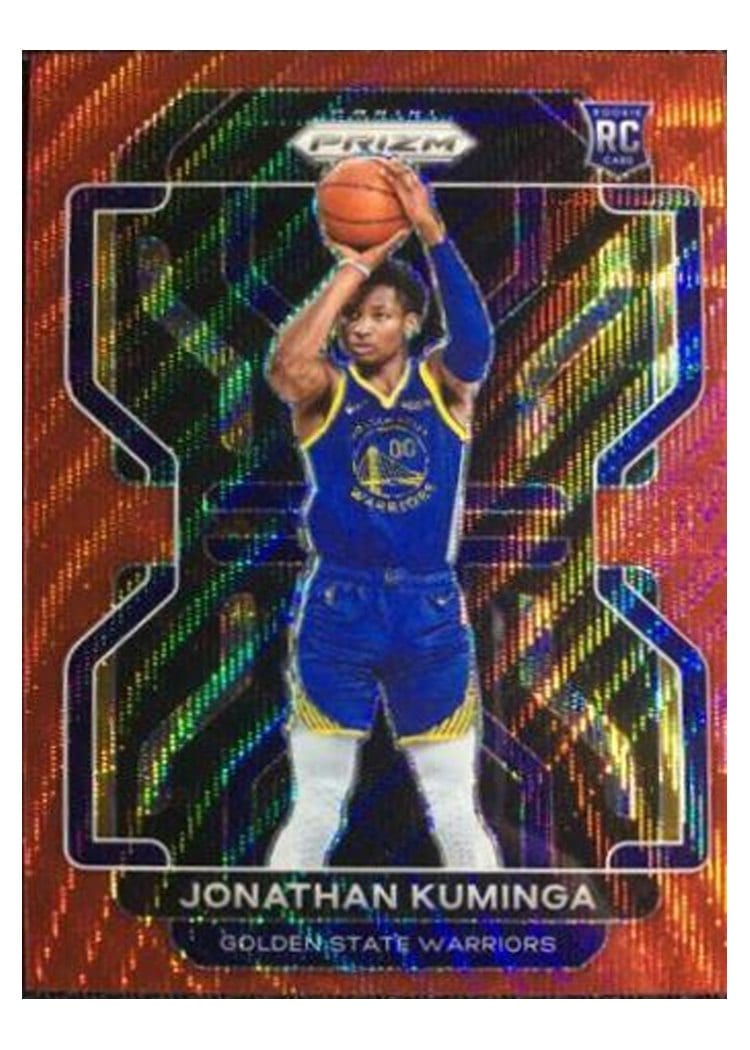 2021-22 Panini Prizm Base Set Jonathan Kuminga #307 card