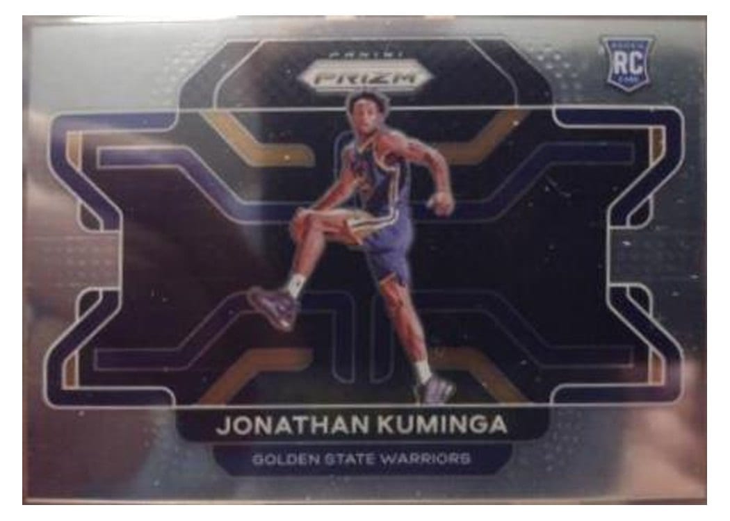 2021-22 Panini Prizm Base Set Jonathan Kuminga #307 card