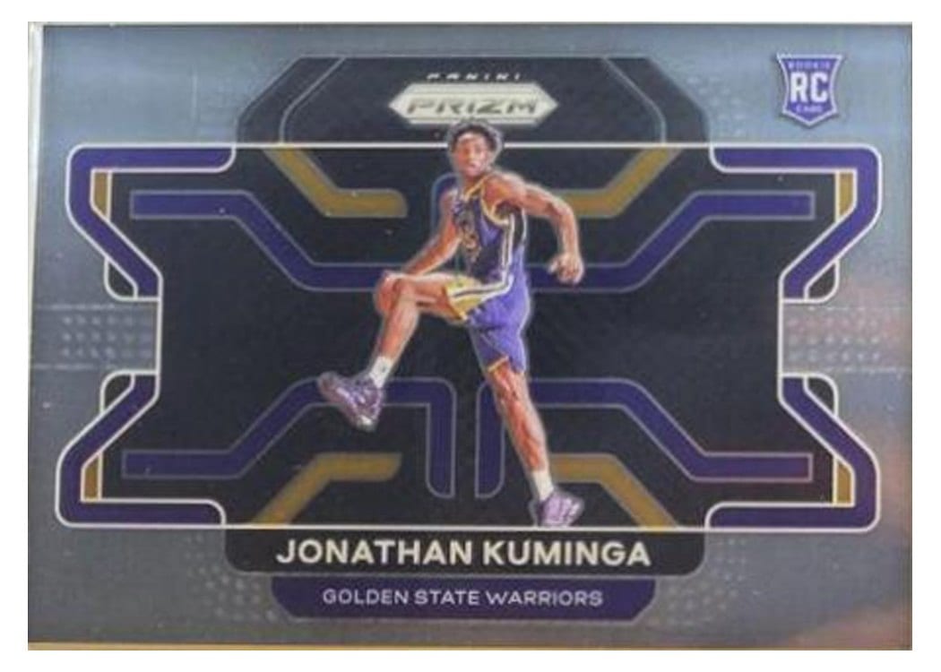 2021-22 Panini Prizm Base Set Jonathan Kuminga #307 card