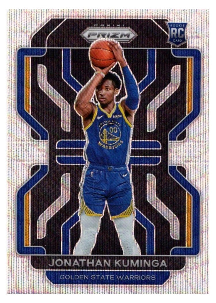 2021-22 Panini Prizm Base Set Jonathan Kuminga #307 card