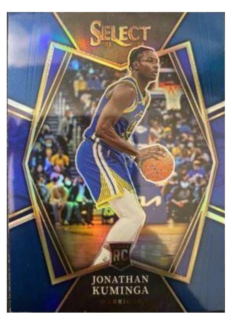 2021-22 Panini Select Base Set Jonathan Kuminga #123 card
