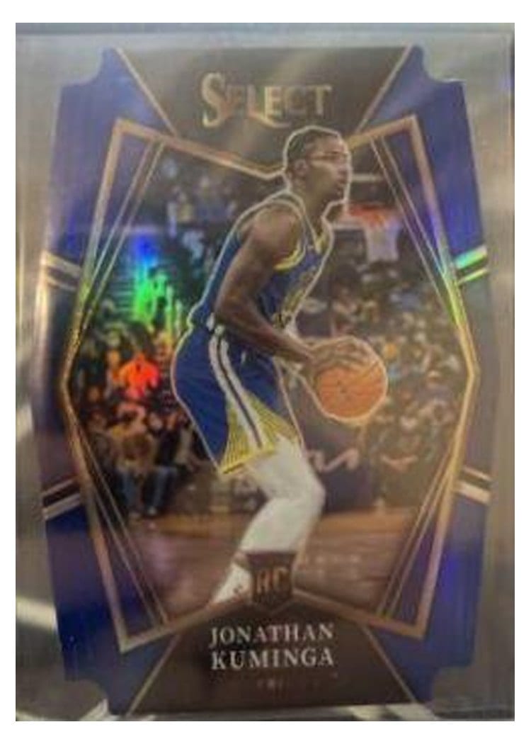 2021-22 Panini Select Base Set Jonathan Kuminga #123 card