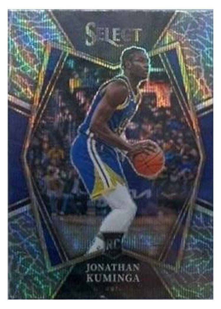2021-22 Panini Select Base Set Jonathan Kuminga #123 card