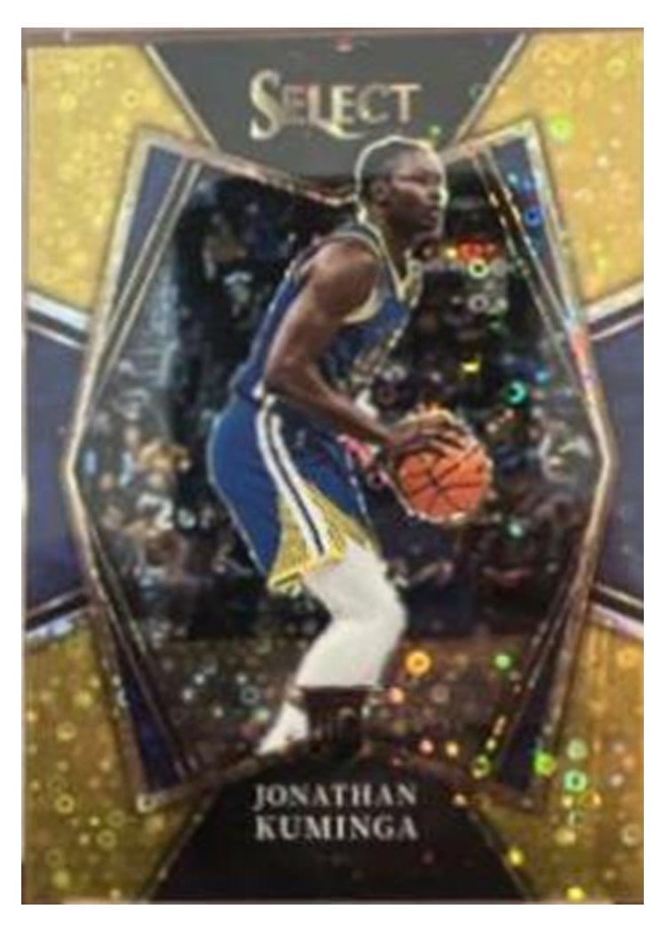 2021-22 Panini Select Base Set Jonathan Kuminga #123 card