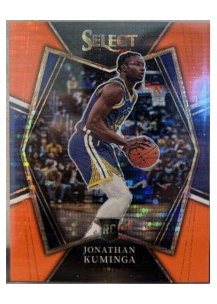 2021-22 Panini Select Base Set Jonathan Kuminga #123 card
