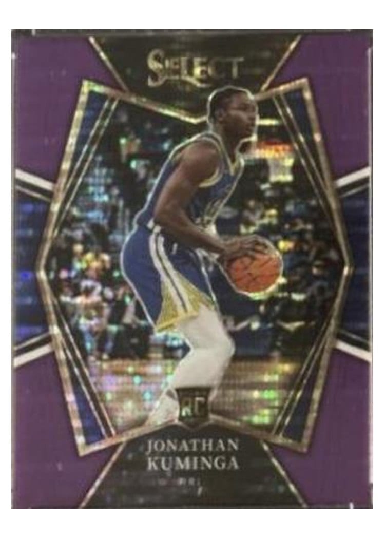 2021-22 Panini Select Base Set Jonathan Kuminga #123 card