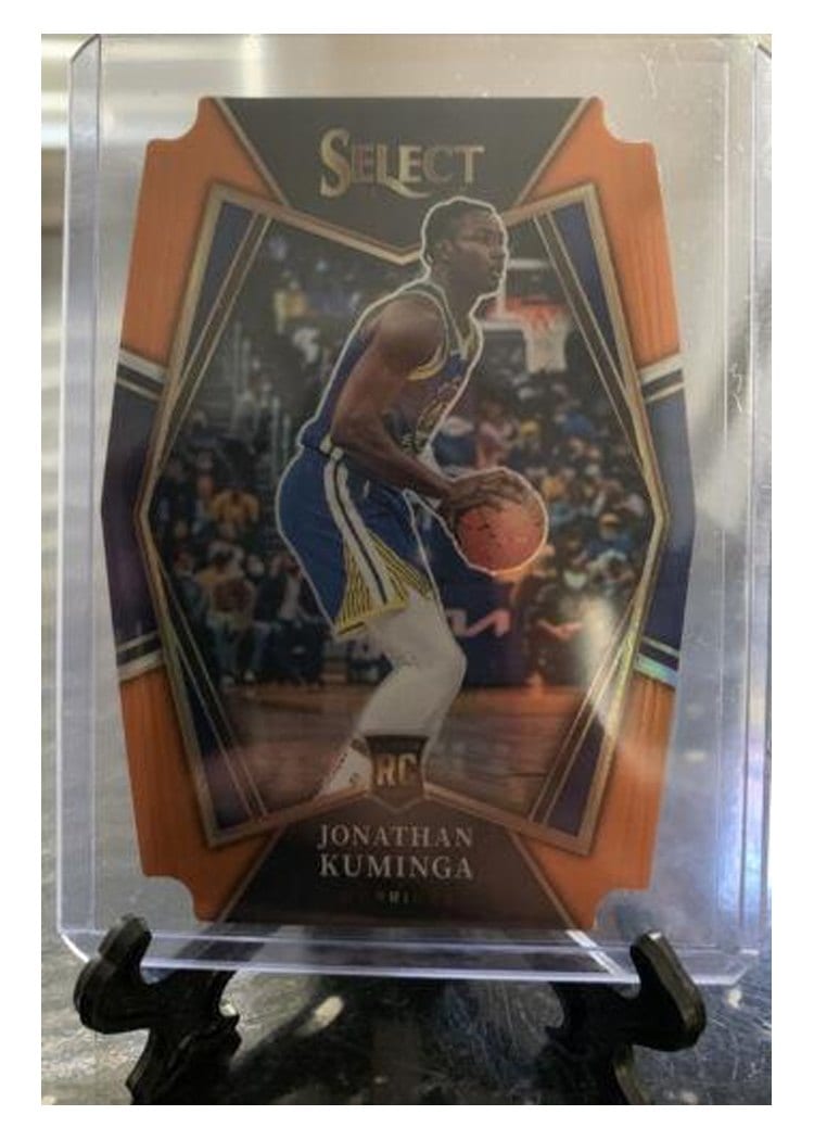2021-22 Panini Select Base Set Jonathan Kuminga #123 card