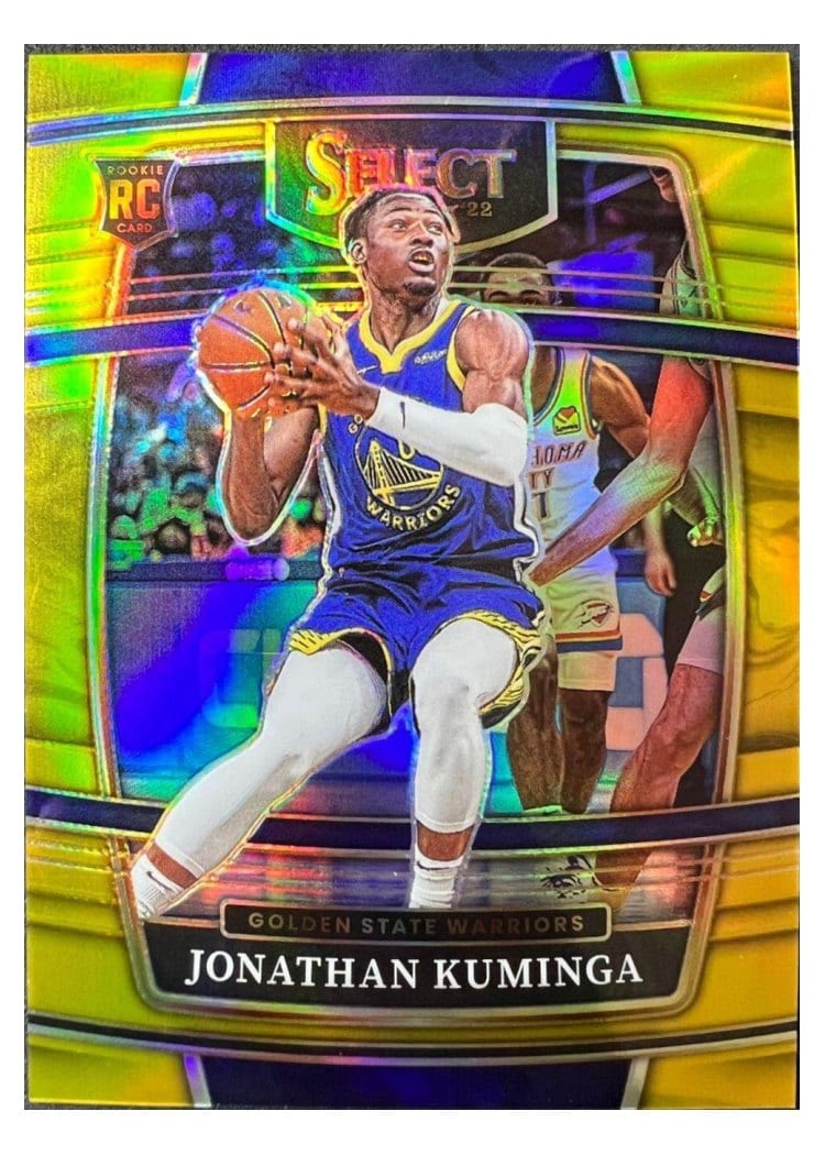 2021-22 Panini Select Base Set Jonathan Kuminga #28 card