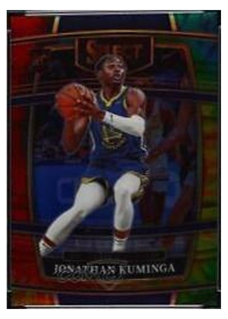 2021-22 Panini Select Base Set Jonathan Kuminga #28 card