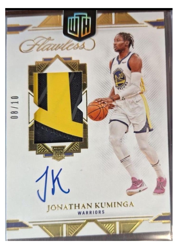 2021 Panini Flawless Jonathan Kuminga #53 card