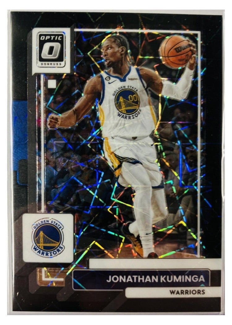 2022-23 Donruss Optic Base Set Jonathan Kuminga #102 card