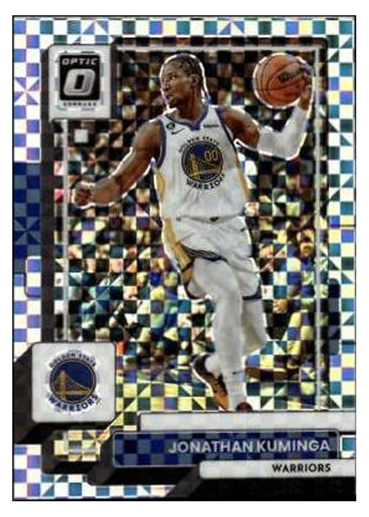 2022-23 Donruss Optic Base Set Jonathan Kuminga #102 card